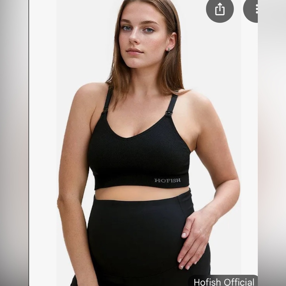 Hofish maternity nursing bra